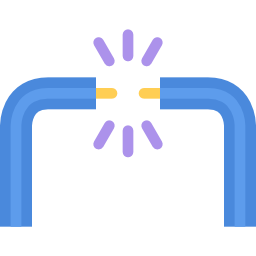 kapotte kabel icoon