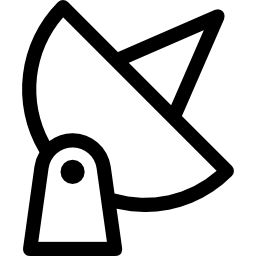 Satellite dish icon