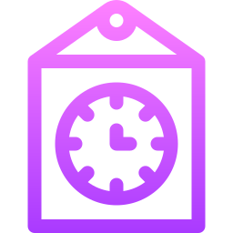 Wall clock icon