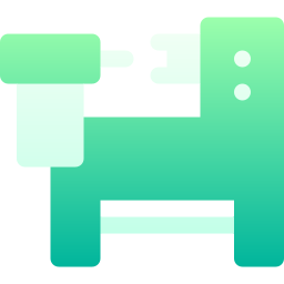 Lathe machine icon