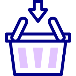 Shopping basket icon