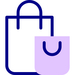 Shopping bag icon