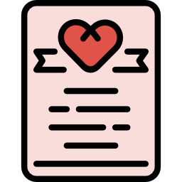 Love letter icon