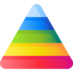 pyramidendiagramm icon