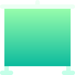 Green screen icon