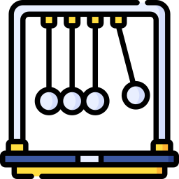 Newton cradle icon