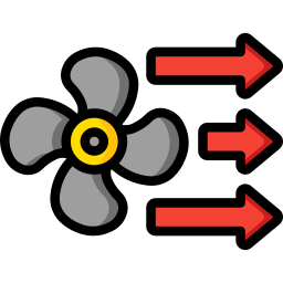 ventilateur Icône