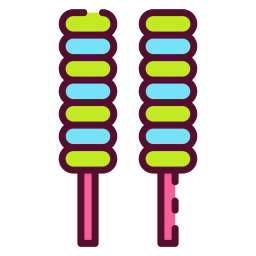 Candy stick icon