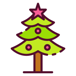 Christmas tree icon