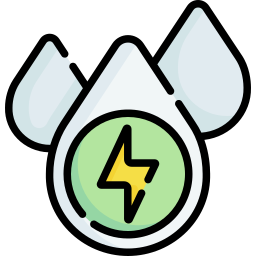 Hydro power icon