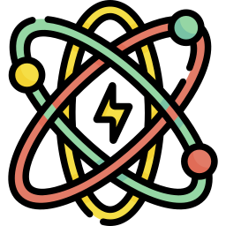 Atomic energy icon