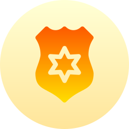 Police badge icon