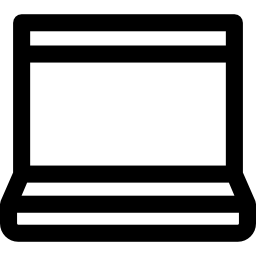 Laptop computer icon