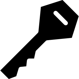 Door key icon