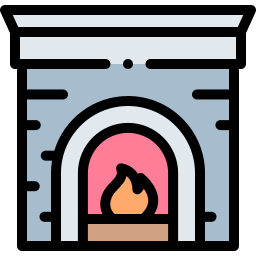 Fireplace icon