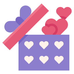 Gift box icon