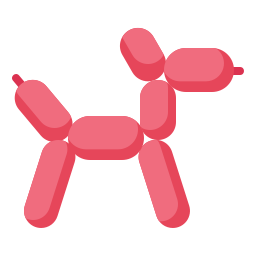 Balloon dog icon