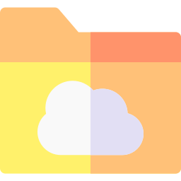 Cloud folder icon