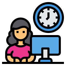 Working time icon