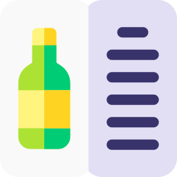 Wine menu icon