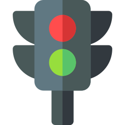 Traffic lights icon