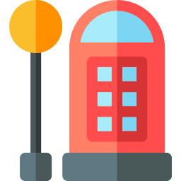 Phone booth icon