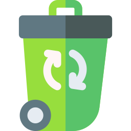 Recycling bin icon