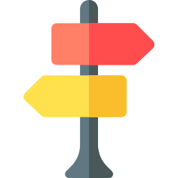 Signpost icon