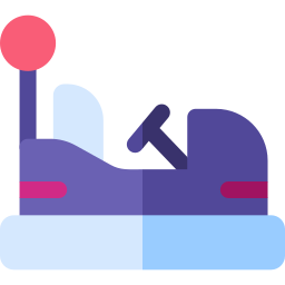 Bumper car icon