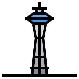 Space needle icon