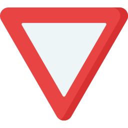 Give way icon