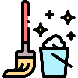 Cleaning mop icon