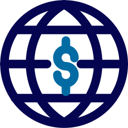 distribution mondiale Icône