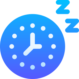 Time to sleep icon