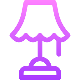 Desk lamp icon