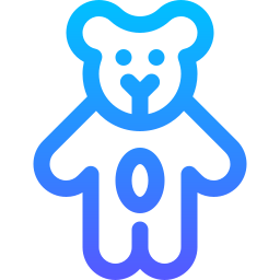 Teddy bear icon