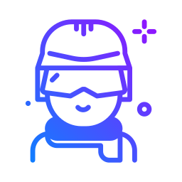 Ski equipment icon