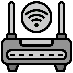 Wireless router icon