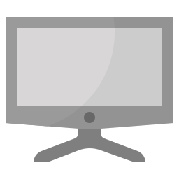 moniteur tv Icône