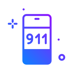 911 call icon