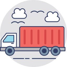 Delivery truck icon