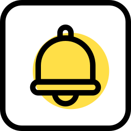 Notification bell icon