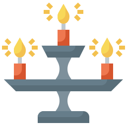 Diwali lamp icon