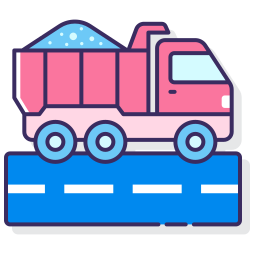 Dump truck icon