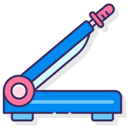 Paper cutter icon