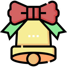 Christmas bell icon