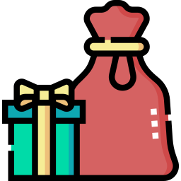 Gift bag icon