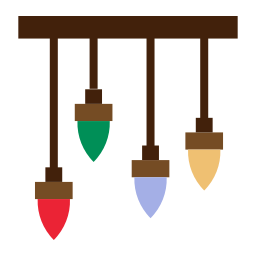 oświetlenie świąteczne ikona