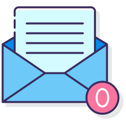 Inbox mail icon