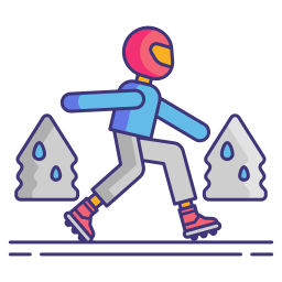 Ice skating icon